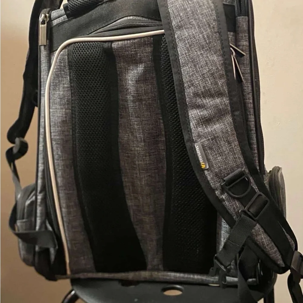 ComfortPet gray Breathable Backpack Carrier for Dogs & Cats